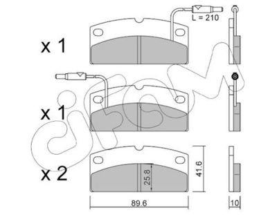 SET PLACUTE FRANA FRANA DISC