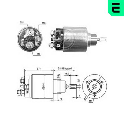 SOLENOID ELECTROMOTOR