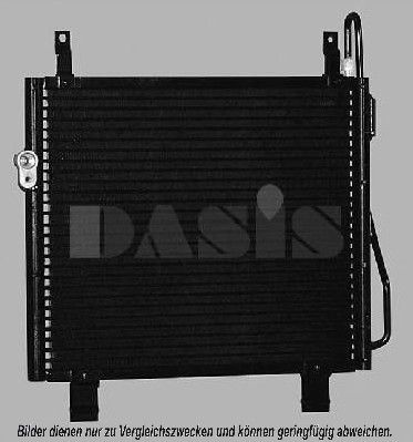 AKS-DASIS 322009N Радіатор кондиціонера 