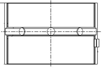 Juego de cojinetes de cigüeñal