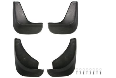 Spatlap Achter/Voor Links/Rechts (set 4 stuks.) past: MAZDA 3 BL (Saloon) 12.08-10.11