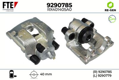 спирачен апарат FTE 9290785