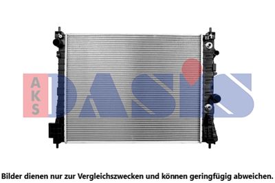 Радиатор, охлаждение двигателя AKS DASIS 150127N для OPEL MOKKA