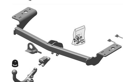 Zestaw zaczepu przyczepy BRINK 437900