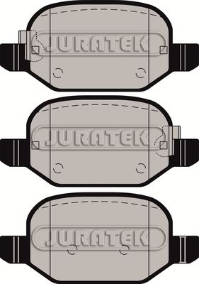 Brake Pad Set JURATEK JCP4459