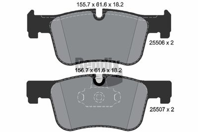 SET PLACUTE FRANA FRANA DISC BENDIX Braking BPD1122