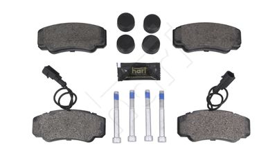Kit de plaquettes de frein, frein à disque