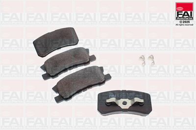 Zestaw klocków hamulcowych, hamulce tarczowe FAI AUTOPARTS BP276