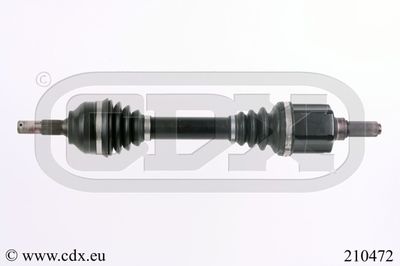 Приводной вал CDX 210472 для CITROËN C5