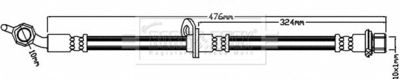 Brake Hose Borg & Beck BBH7970