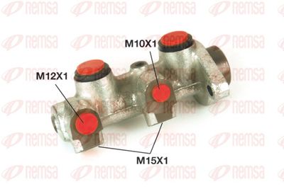 Спирачна помпа REMSA C1020.21