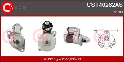 Стартер CASCO CST40262AS для SUZUKI SWIFT