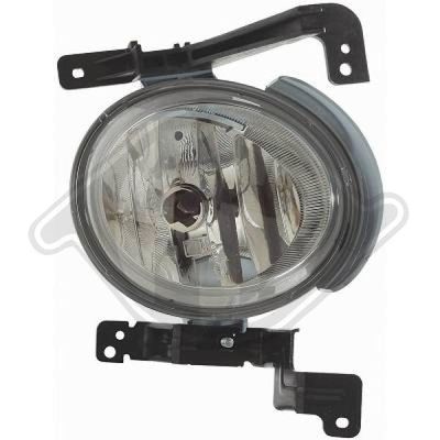 Противотуманная фара DIEDERICHS 6806088 для HYUNDAI i20