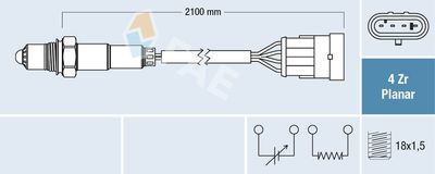 SONDA LAMBDA FAE 77227