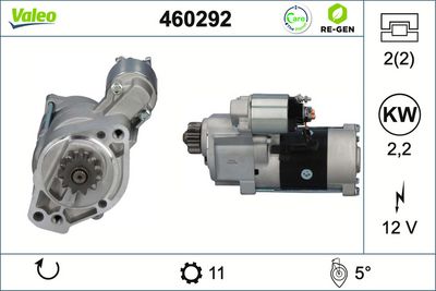 стартер VALEO 460292