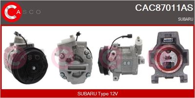 CASCO Compressor, airconditioning Brand New HQ (CAC87011AS)