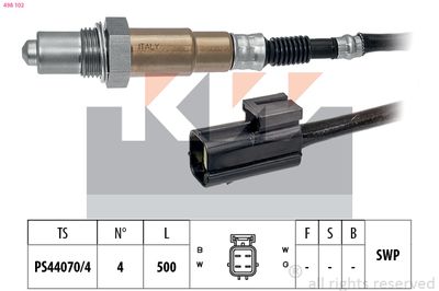 Sonda lambda KW 498 102