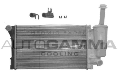 Радиатор, охлаждение двигателя AUTOGAMMA 103411 для FIAT PANDA