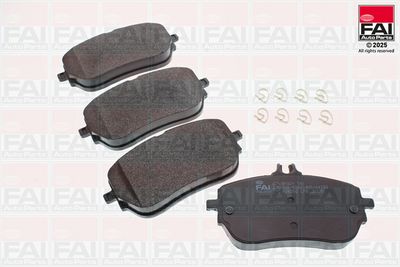 Zestaw klocków hamulcowych, hamulce tarczowe FAI AUTOPARTS BP321