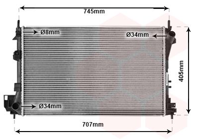 VAN WEZEL 37002340 Крышка радиатора  для OPEL SIGNUM (Опель Сигнум)