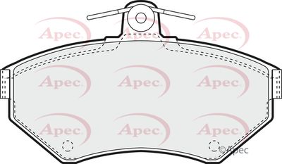 Brake Pad Set APEC PAD961