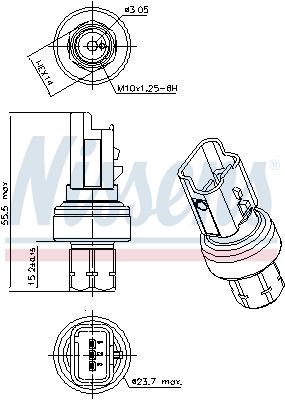 COMUTATOR PRESIUNE AER CONDITIONAT NISSENS 301104 5