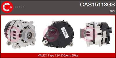 Generátor startéru CASCO CAS15118GS