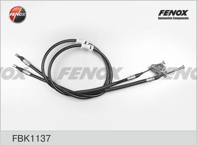 Тросик, cтояночный тормоз FENOX FBK1137 для CHEVROLET CORSA
