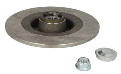 Remschijf met lager Achter Links/Rechts (met ABS ring) past: RENAULT FLUENCE, GRAND SCENIC II, MEGANE II, SCENIC II 1.4-2.0 06.03-