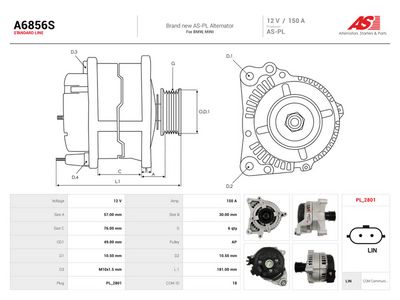generátor AS-PL A6856S