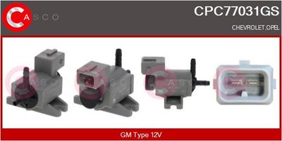 Měnič tlaku, výfukový systém CASCO CPC77031GS