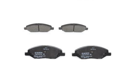 Brake Pad Set, disc brake 0 986 494 867