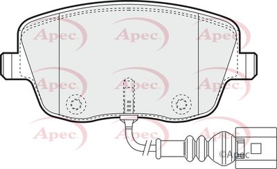 Brake Pad Set APEC PAD1252