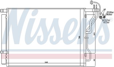 KONDENSATOR KLIMAANLAGE NISSENS 940563 5