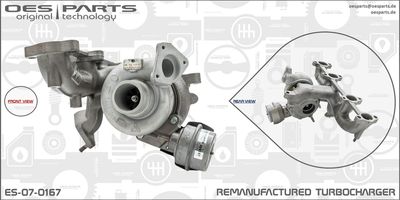 Plniace dúchadlo OES PARTS Product line OES-PARTS ES-07-0167