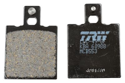 Set placute frana TRW MCB553