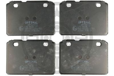 Комплект тормозных колодок, дисковый тормоз OPTIMAL BP-09151 для LADA RIVA