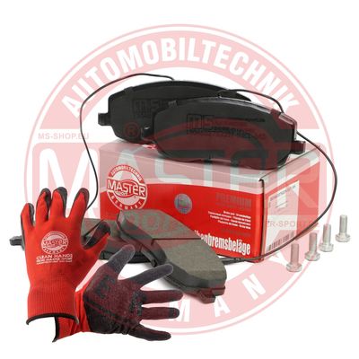 Zestaw klocków hamulcowych, hamulce tarczowe MASTER-SPORT GERMANY 13046027522N-SET-MSP