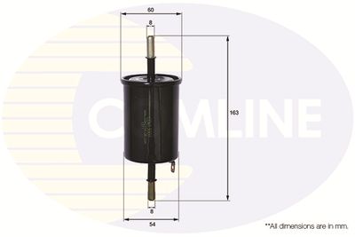 COMLINE CDW13001 Топливный фильтр  для CHEVROLET REZZO (Шевроле Реззо)