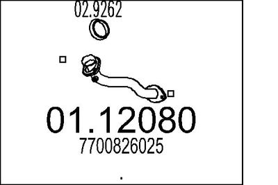 RACORD EVACUARE MTS 0112080