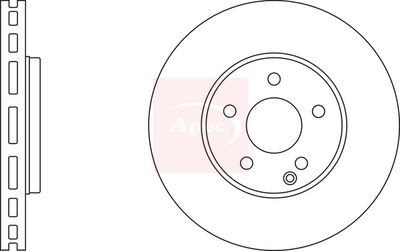 APEC Brake Disc DSK2376