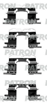 Комплектующие, колодки дискового тормоза PATRON PSRK1220 для SUZUKI SUPER