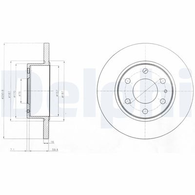 Brake Disc BG4165