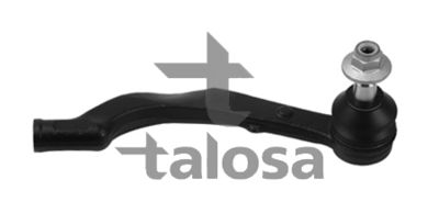 Skersinės vairo trauklės galas