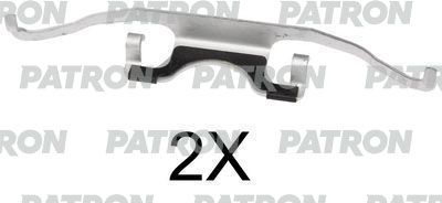 Комплектующие, колодки дискового тормоза PATRON PSRK1035 для BMW 5