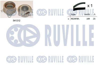 Комплект ремня ГРМ RUVILLE 550341 для MITSUBISHI COLT