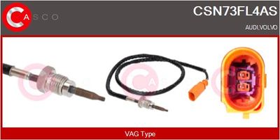 SENZOR TEMPERATURA GAZE EVACUARE