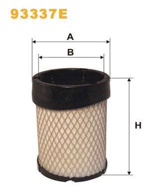 WIX FILTERS Secundairfilter (93337E)