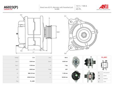 generátor AS-PL A6023(P)