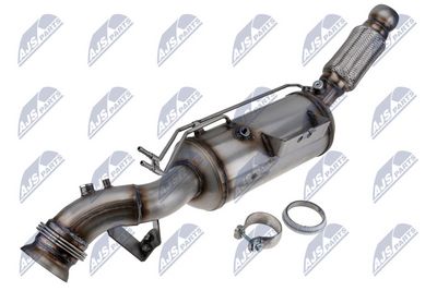 Filtr sadzy / filtr cząstek stałych, układ wydechowy NTY A9064900100